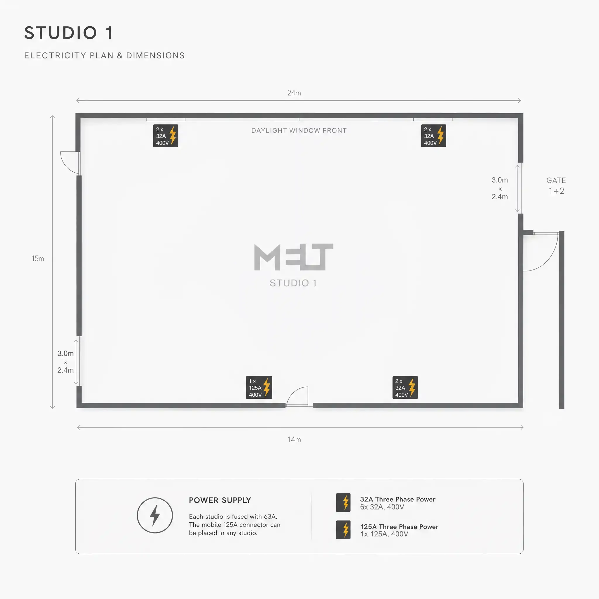 Studio 1 blueprint